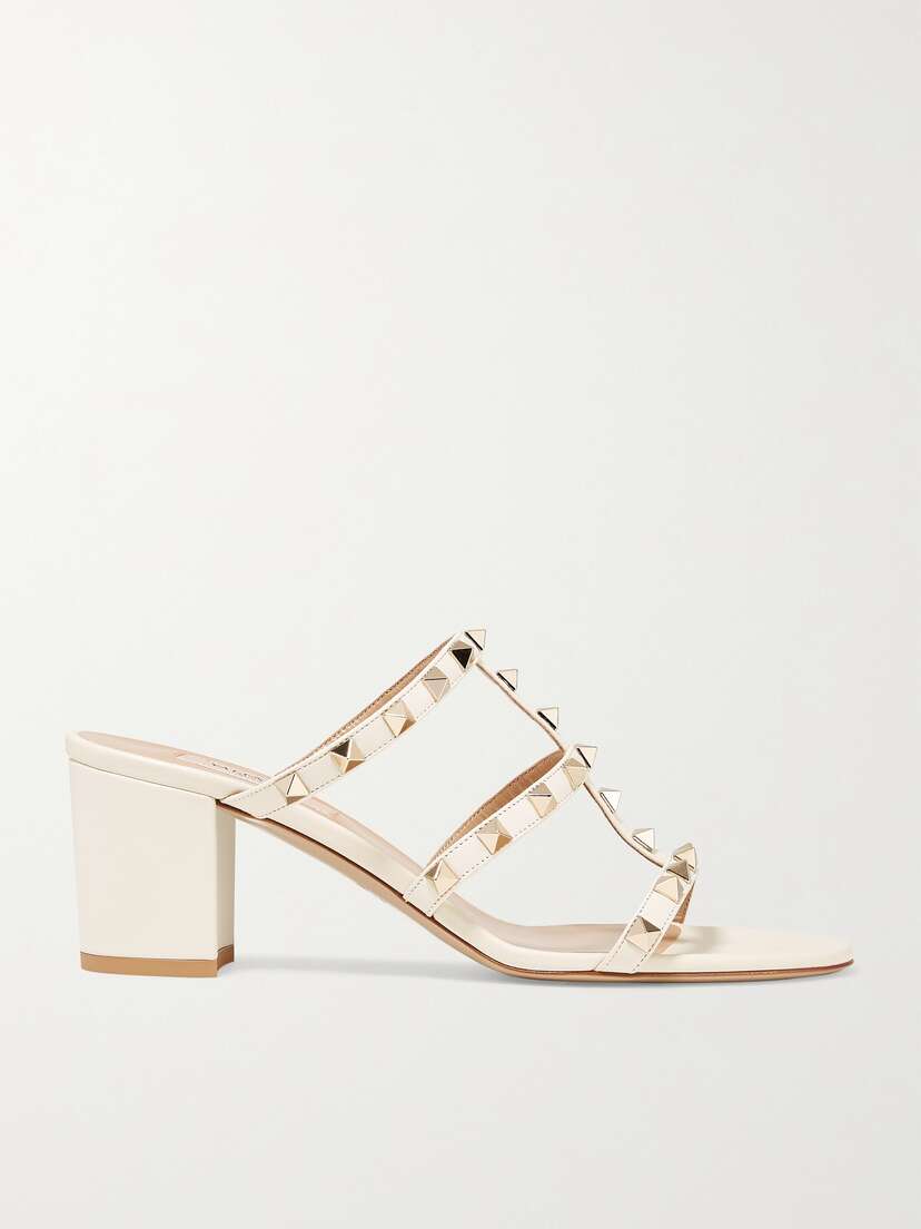 Valentino Garavani The Rockstud 60 Leather Mules