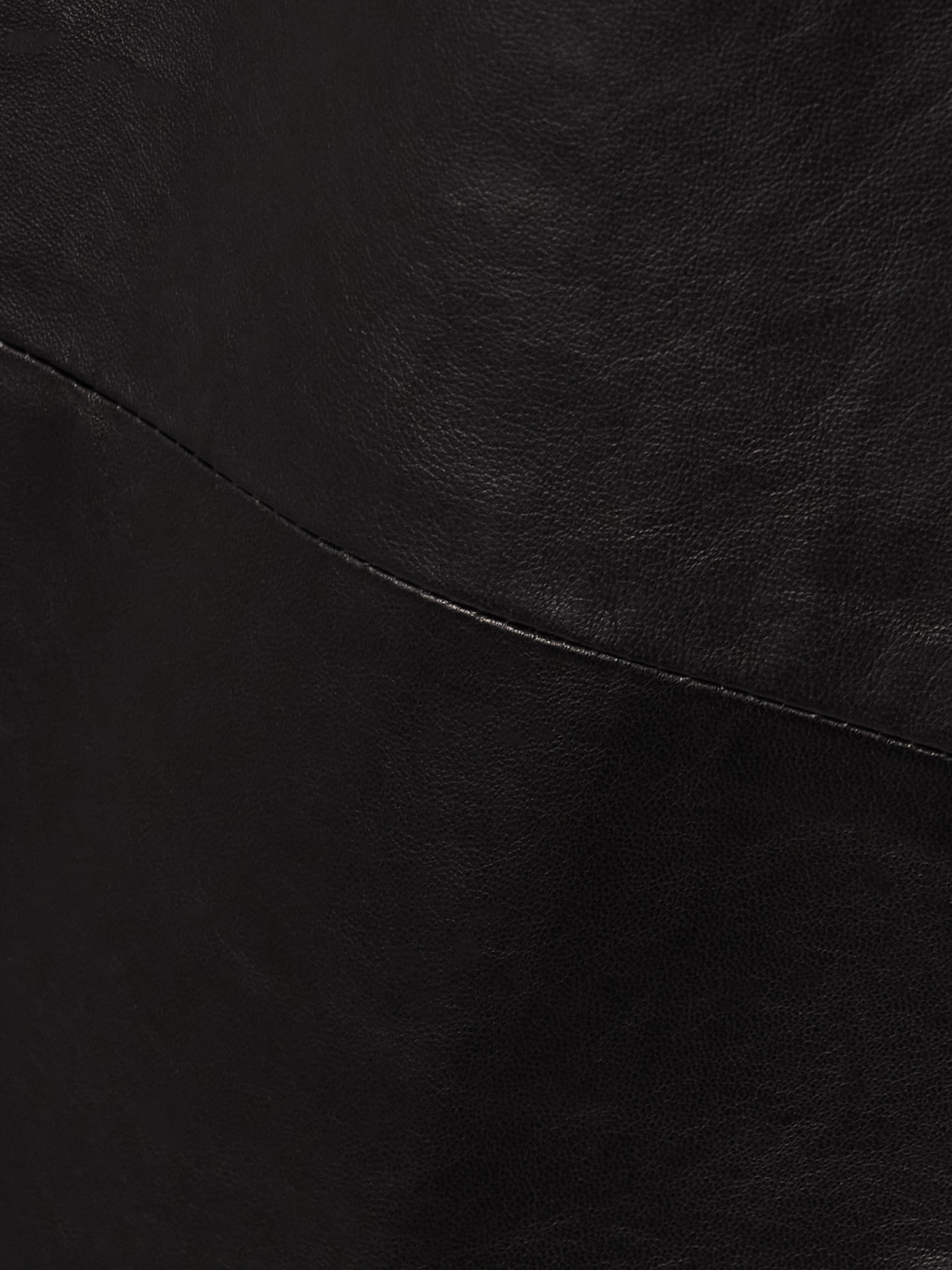 SALON 1884 DARBY LEATHER MIDI SKIRT