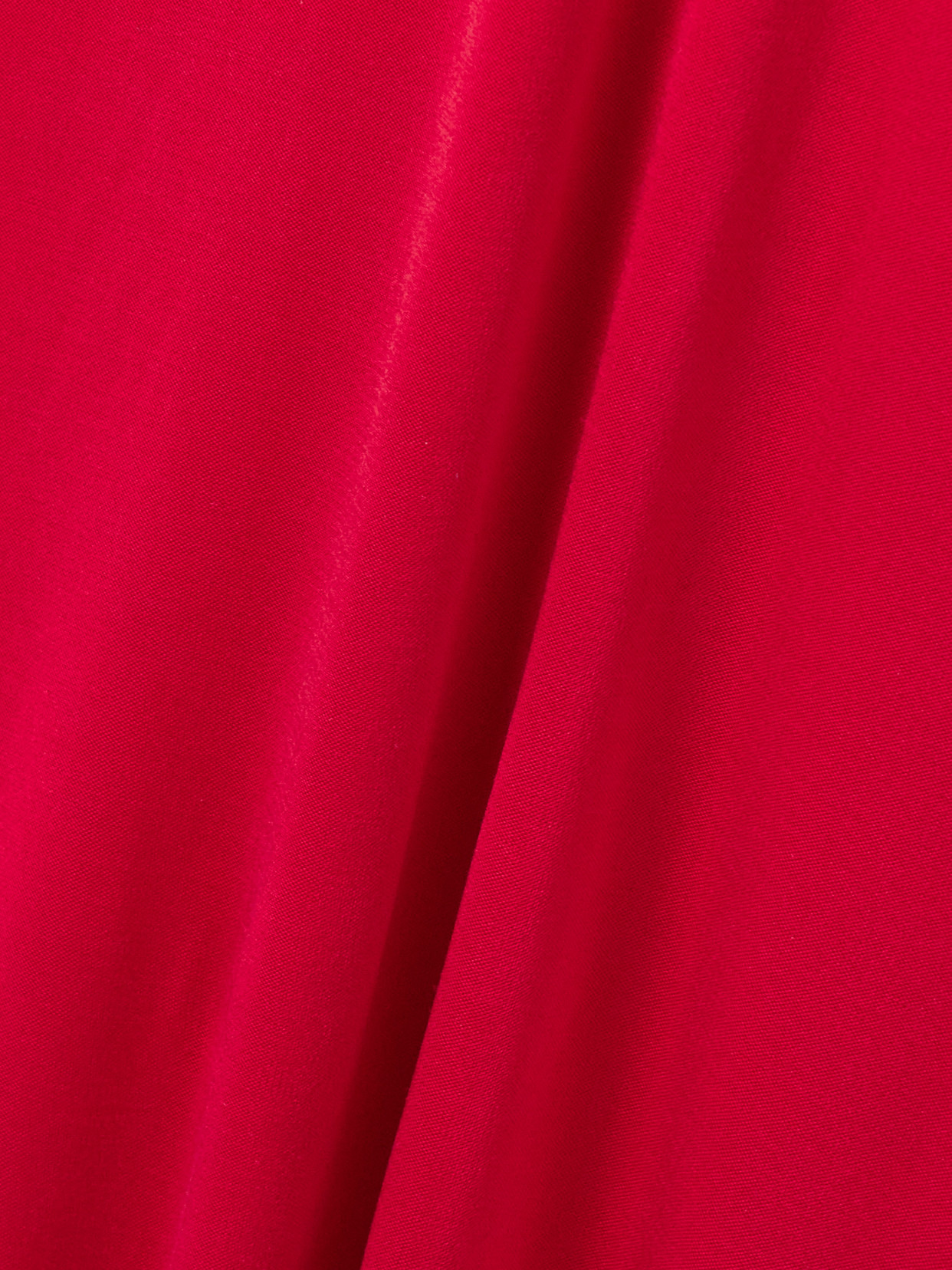 Salon 1884 Dominique Silk-satin Jersey Halterneck Gown In Red