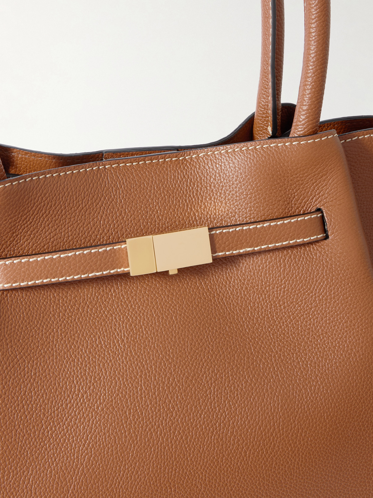 DEMELLIER NEW YORK TEXTURED-LEATHER TOTE