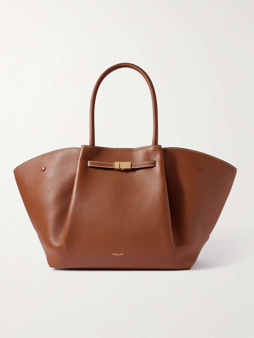DeMellier The New York Textured-leather Tote