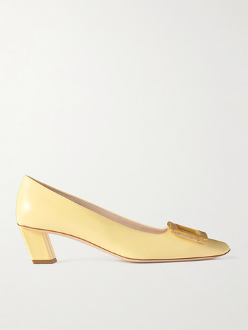 ROGER VIVIER Belle Vivier patent-leather pumps