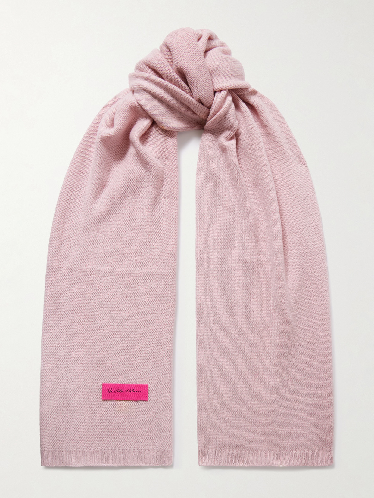The Elder Statesman - Cashmere Scarf - Pink