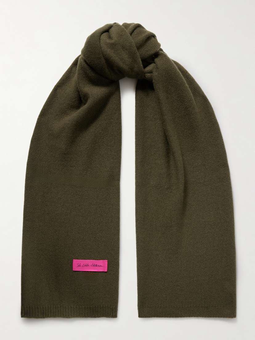 The Elder Statesman Cashmere Scarf