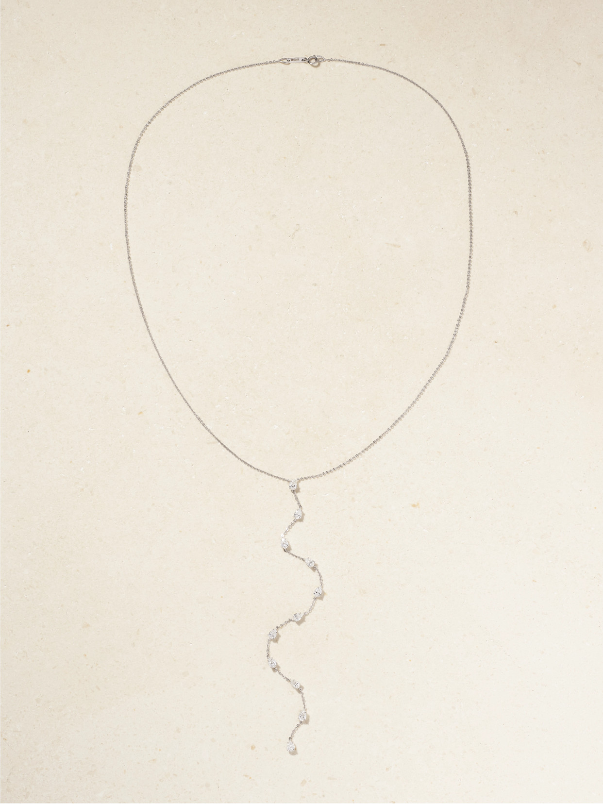 Anita Ko 18-karat White Gold Diamond Necklace