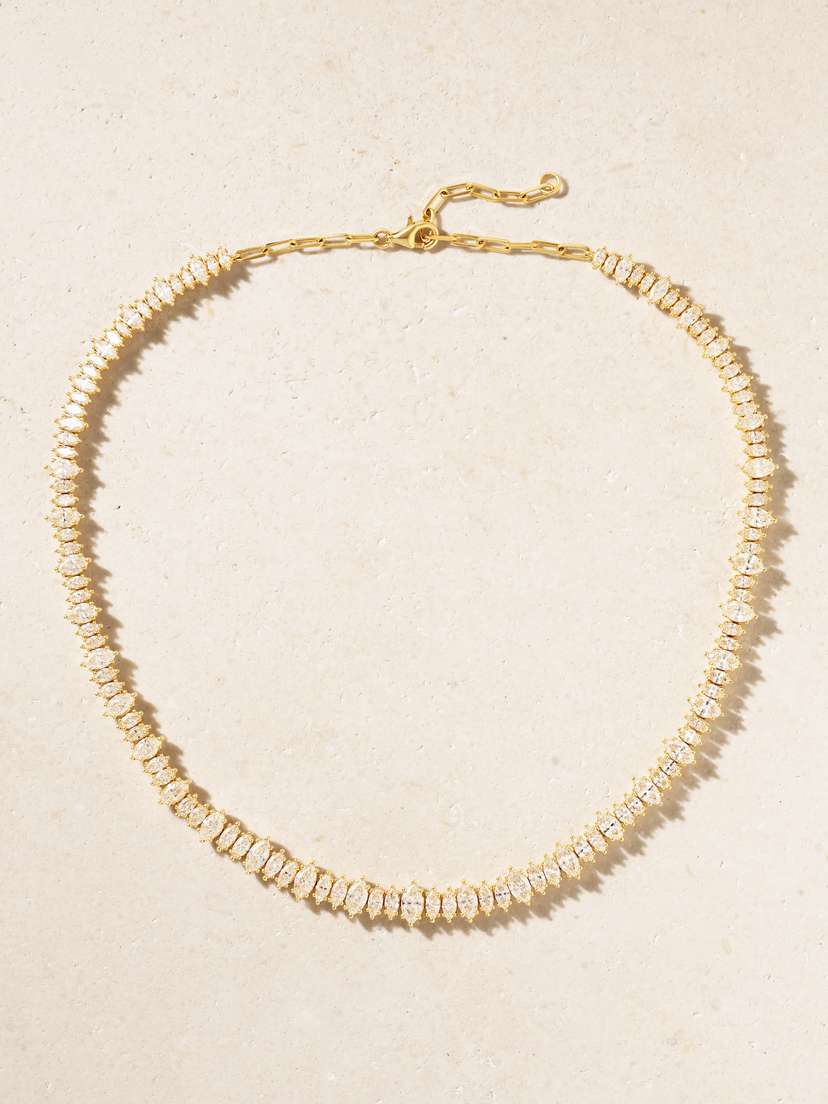 Anita Ko 18-karat Gold Diamond Choker