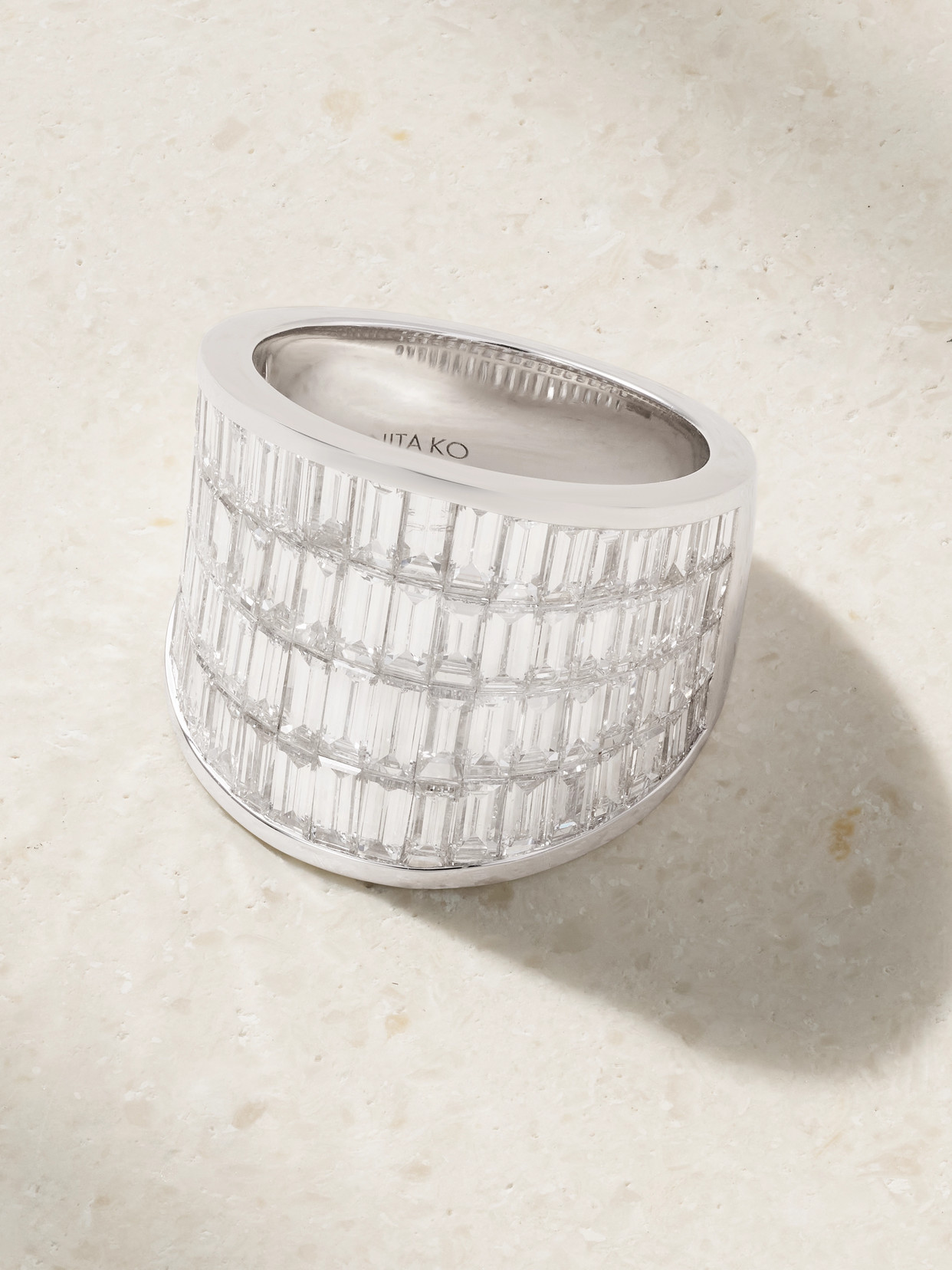 Anita Ko - Galaxy 18-karat White Gold Diamond Ring - 3
