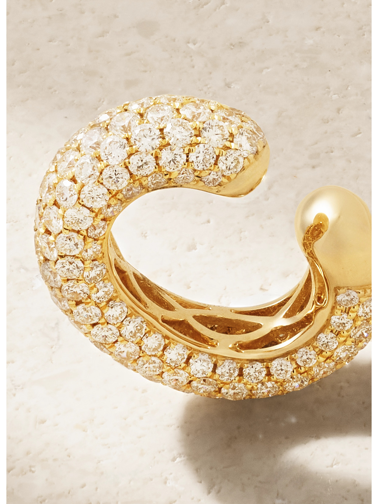 Anita Ko Cosmo 18-karat Gold Diamond Ear Cuff
