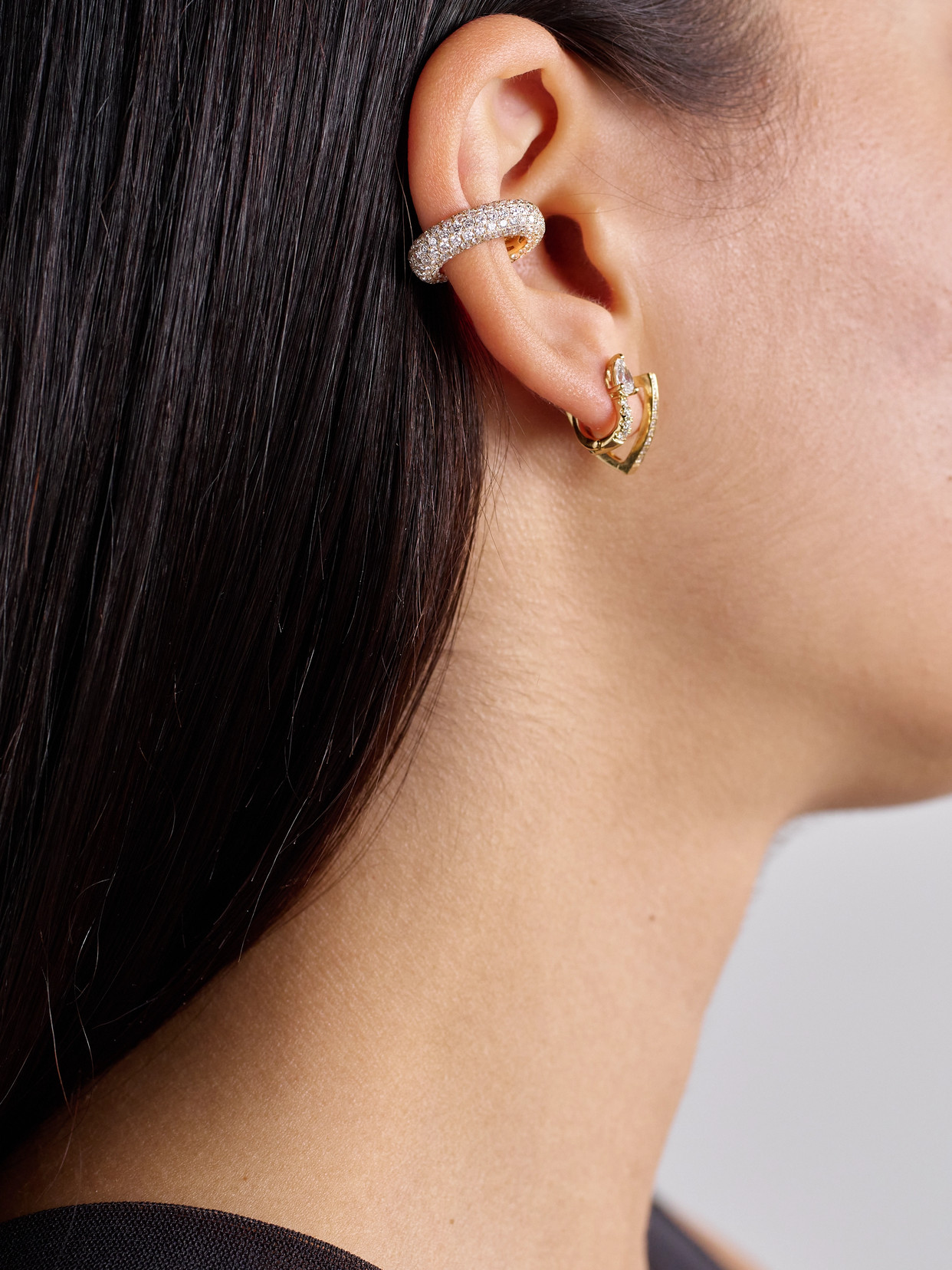 Anita Ko Cosmo 18-karat Gold Diamond Ear Cuff
