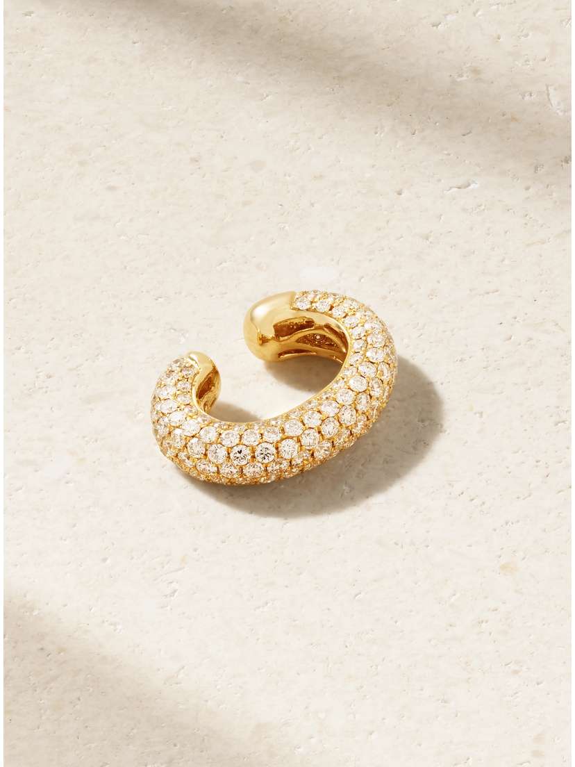 Anita Ko Cosmo 18-karat Gold Diamond Ear Cuff