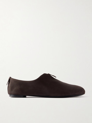 Loro Piana Floaty nubuck loafers