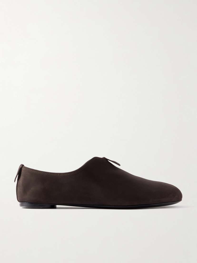 Loro Piana Floaty Nubuck Loafers