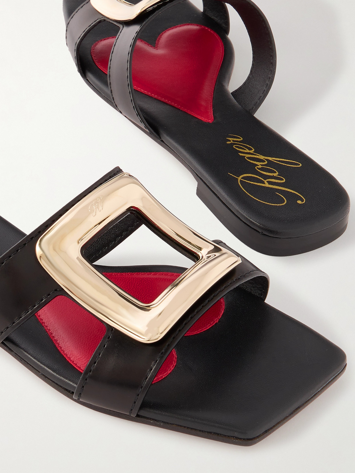 Nagoya Embellished Cutout Slides
