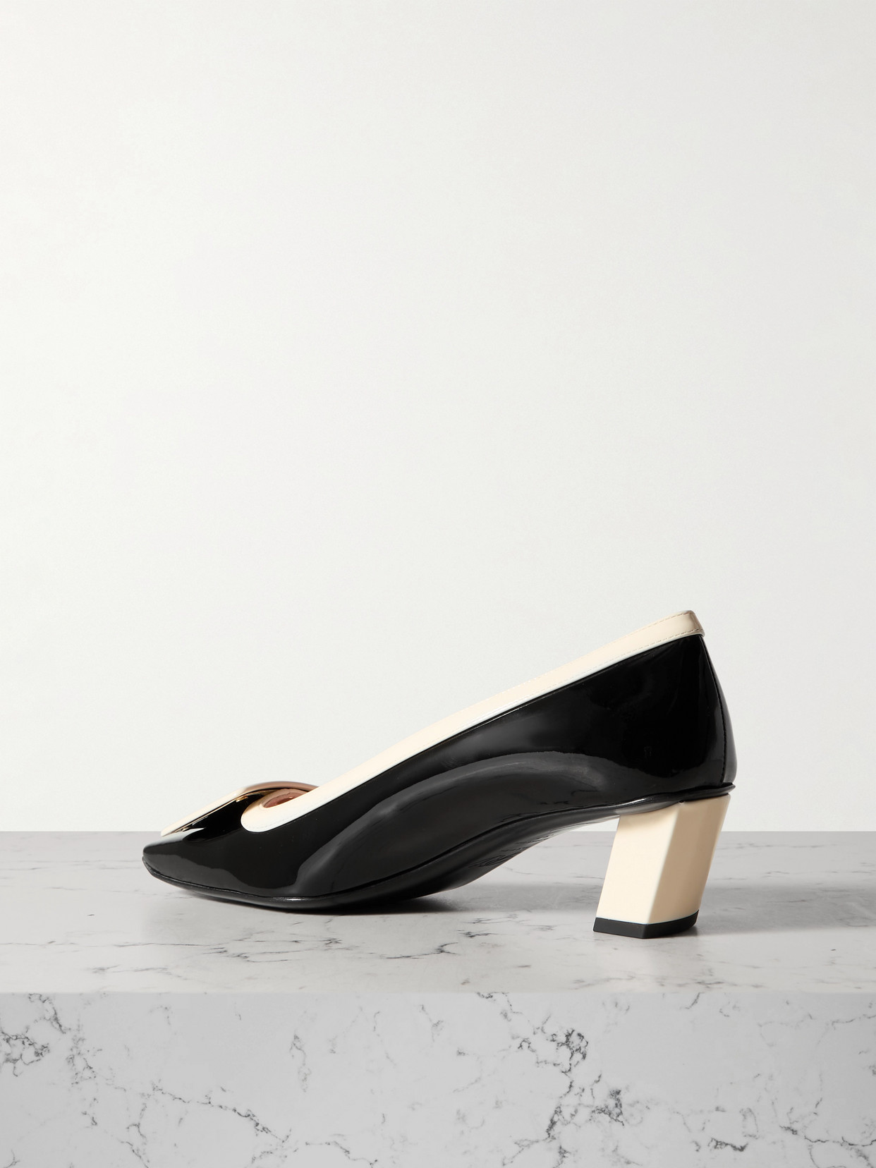 Belle Vivier 45 Two-Tone Pumps