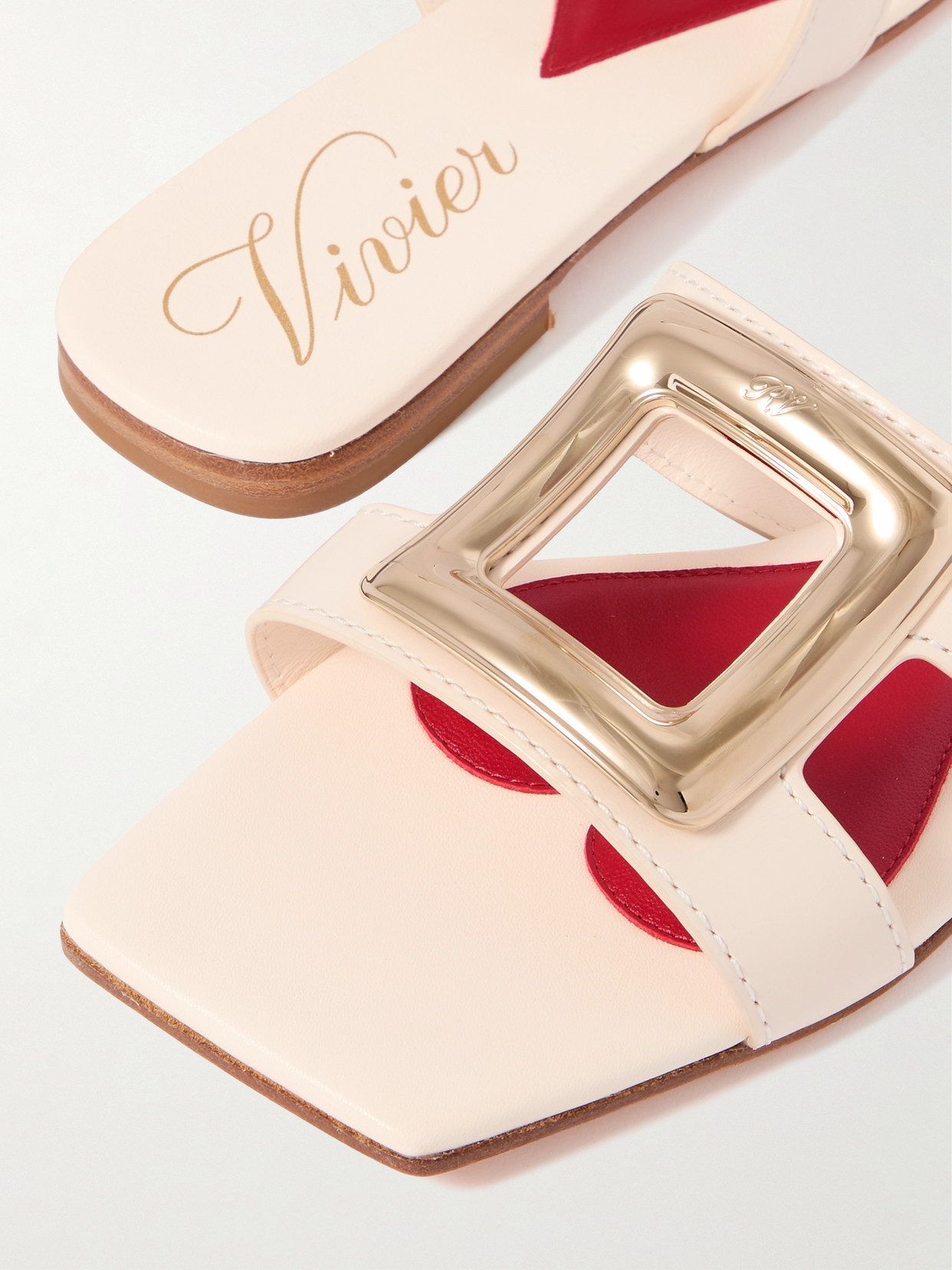 Nagoya Embellished Cutout Slides