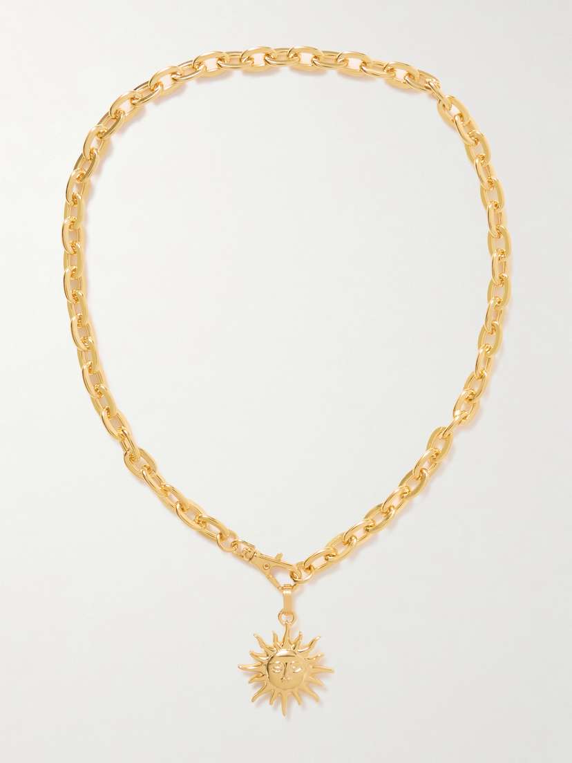 Martha Calvo Radiance Gold-plated Necklace