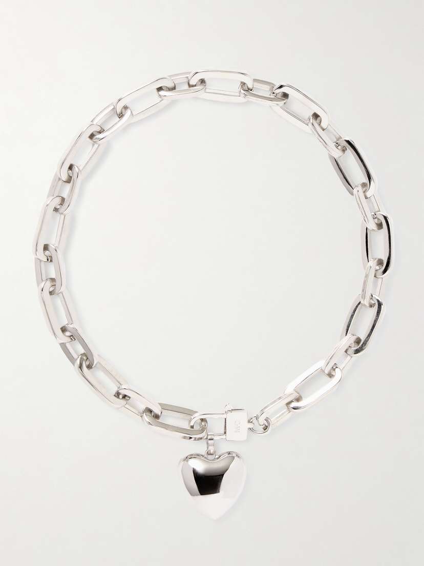 Martha Calvo Rhodium-plated Necklace