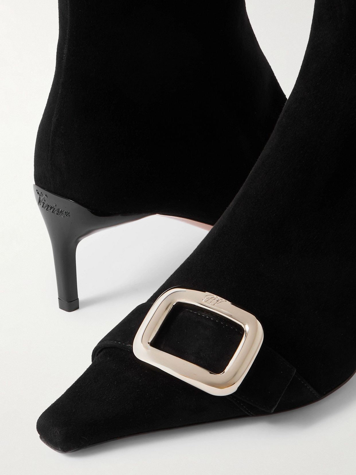 Roger Vivier Women Choc Bootie 55 In Black