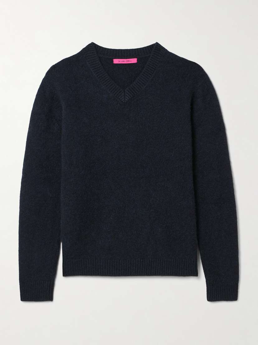 The Elder Statesman Monterey Brushed-cashmere Sweater