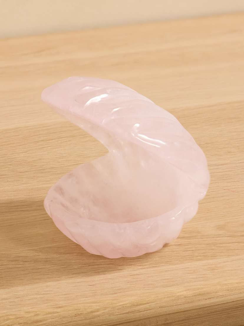 JIA JIA Rose Quartz Dish