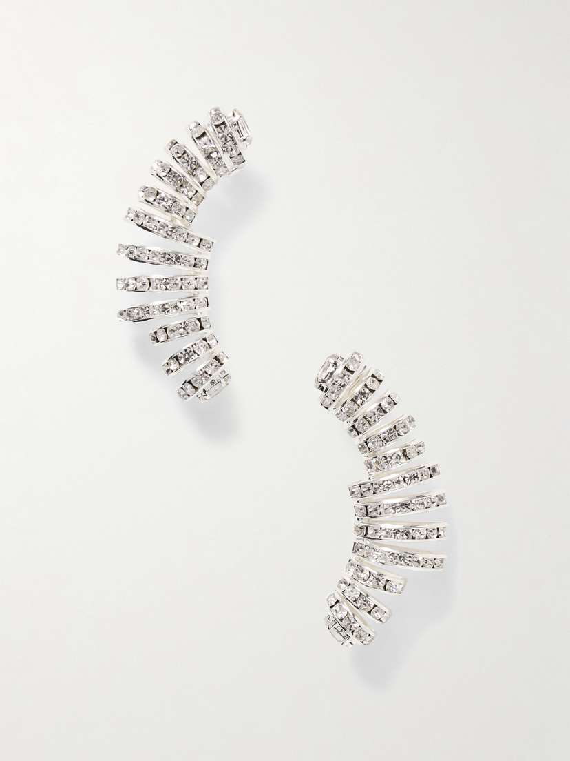 Magda Butrym plated Crystal Earrings