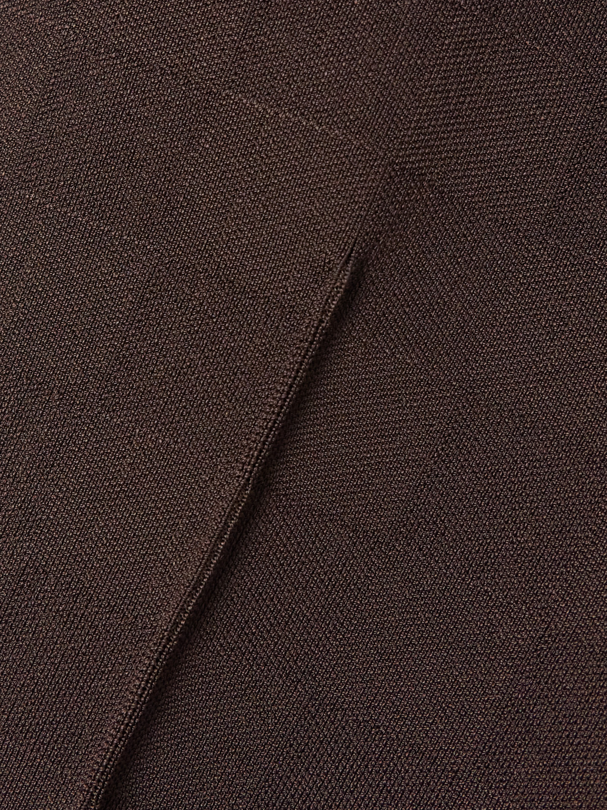 High Sport Jacquard-knit Flared Pants In Brown