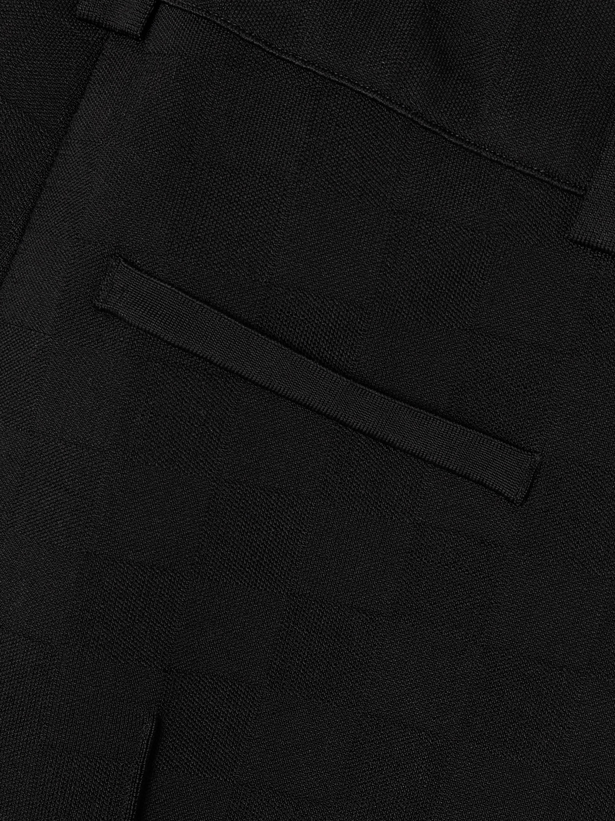 High Sport Nsfw Jules Checked Jacquard-knit Slim-leg Pants In Black