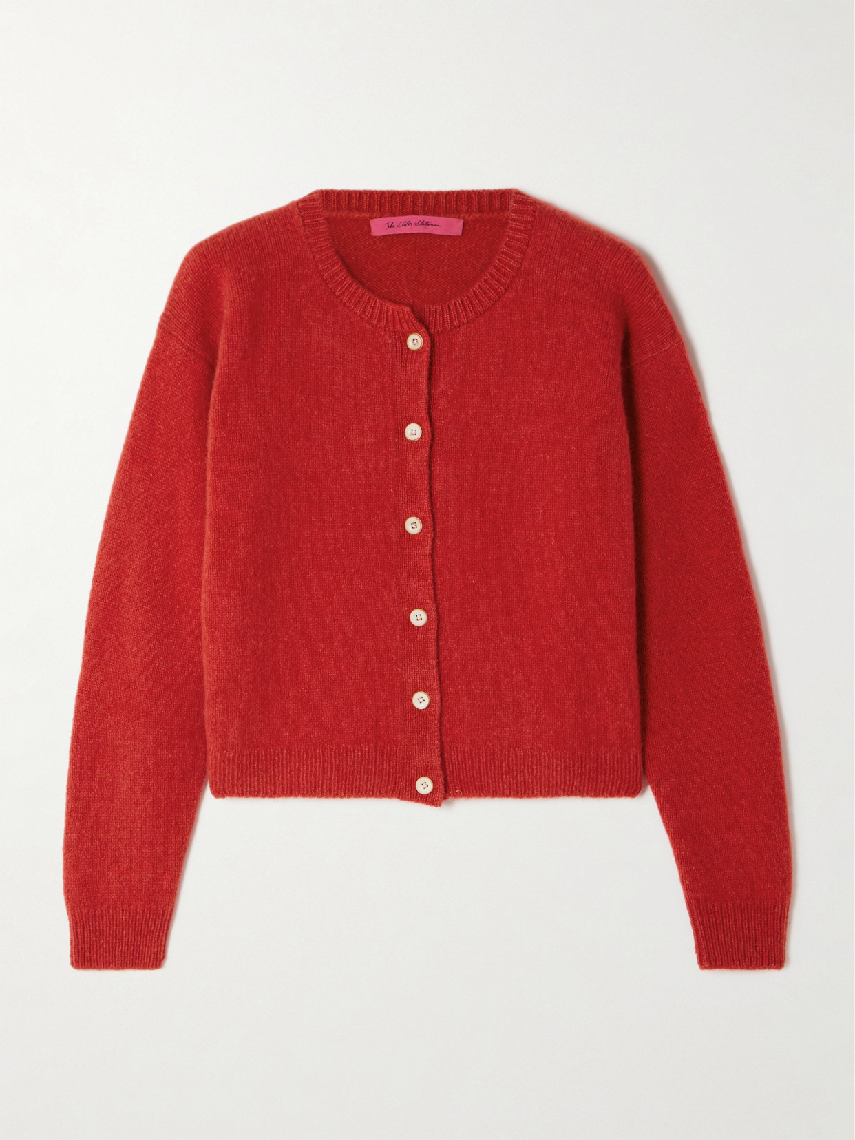 The Elder Statesman - Cashmere Cardigan - Red