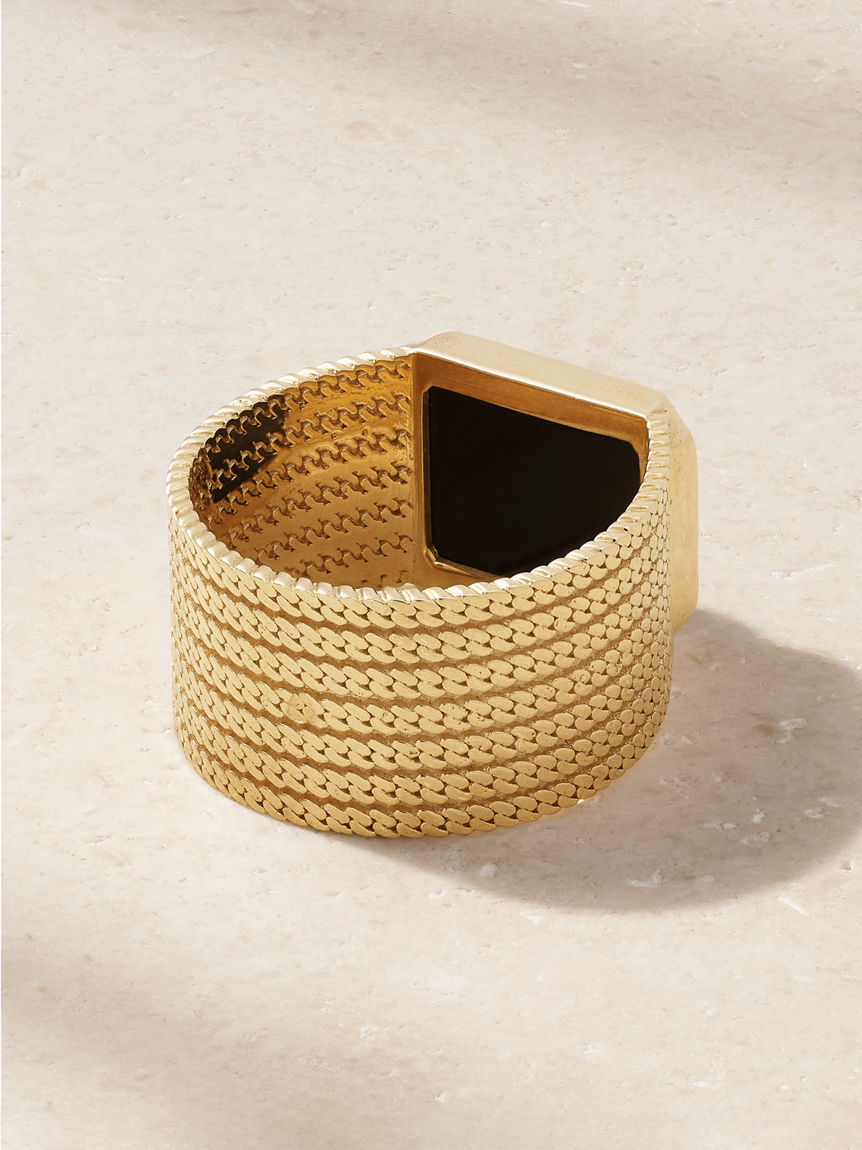 Pascale Monvoisin Anton N°2 9-karat Gold, Onyx And Opal Ring In Gold