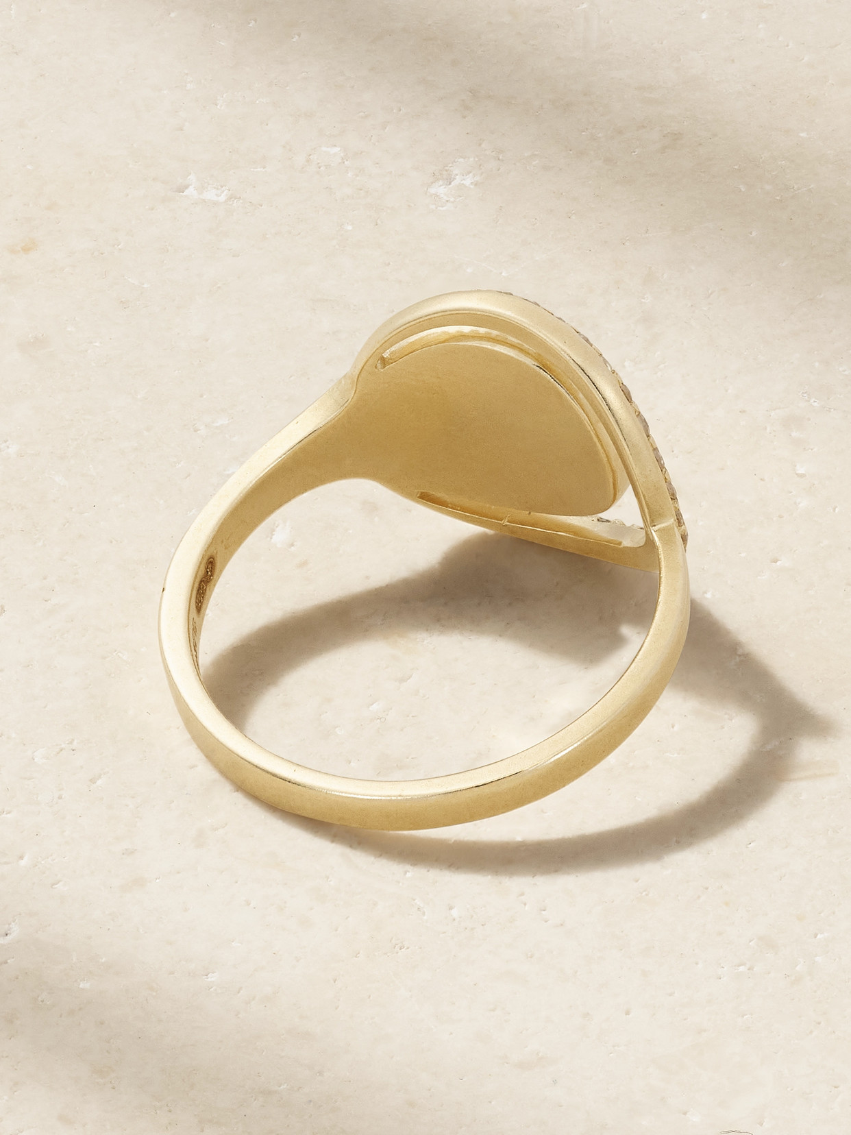 Pascale Monvoisin Rio 9-karat Gold Diamond Ring In Gold