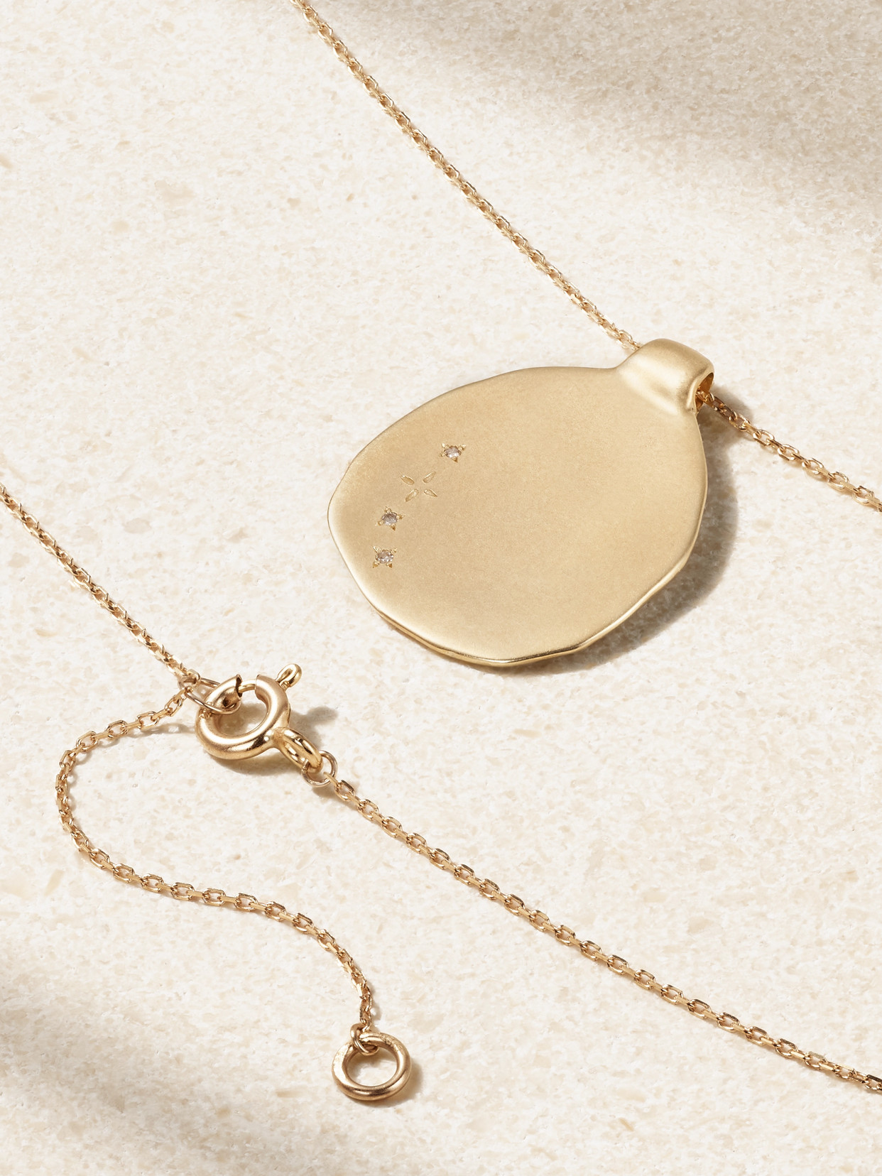 Pascale Monvoisin Rio N°1 9-karat Gold Diamond Necklace In Gold