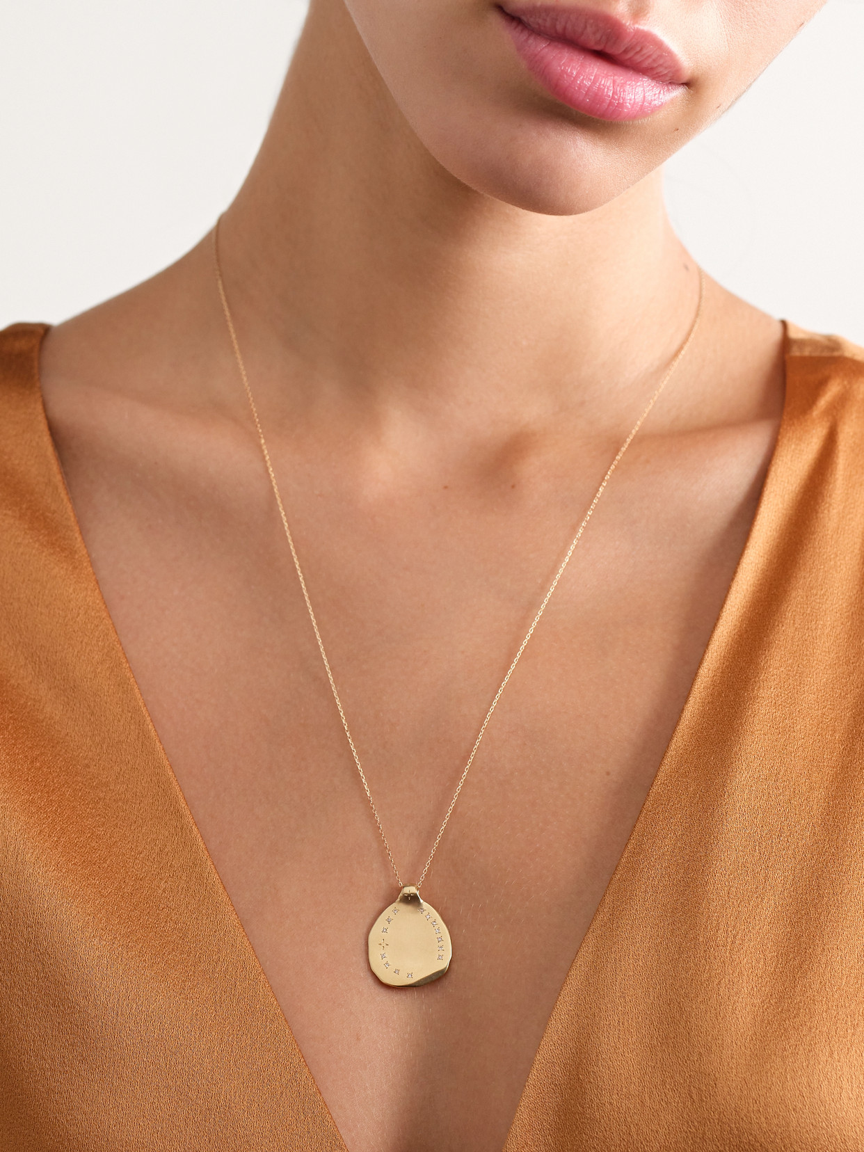 Pascale Monvoisin Rio N°1 9-karat Gold Diamond Necklace In Gold
