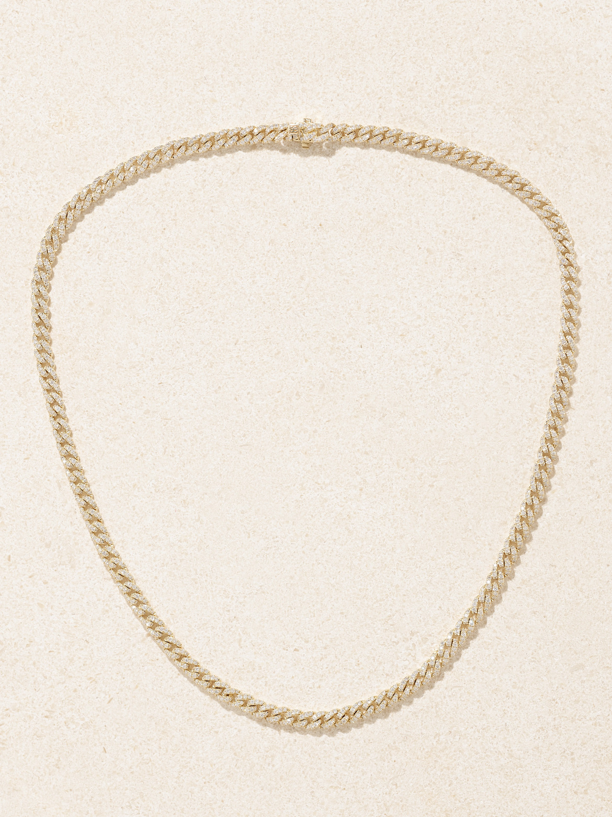 Sydney Evan 14-karat Gold Diamond Necklace