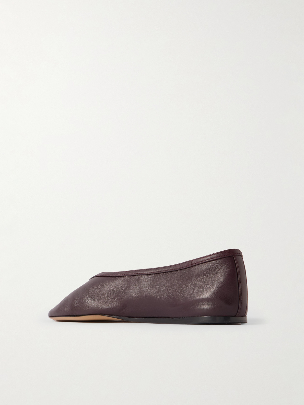 LE MONDE BERYL LUNA LEATHER BALLET FLATS 