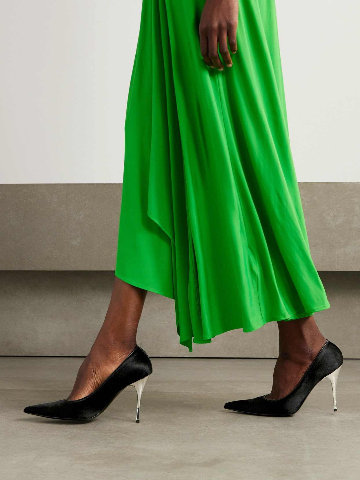 MAGDA BUTRYM PONY HAIR PUMPS