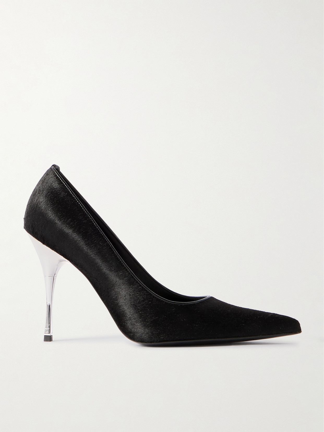 Magda Butrym Pony Hair Pumps In Black