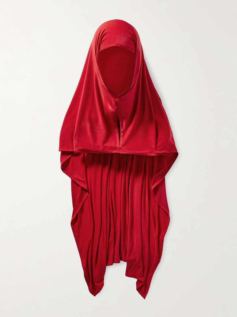 Magda Butrym Stretch-cupro Jersey Headscarf