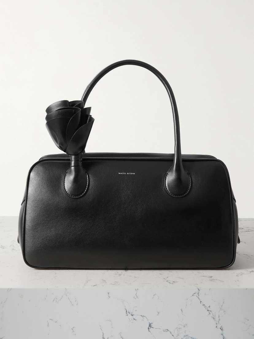 Magda Butrym Appliquéd Leather Tote