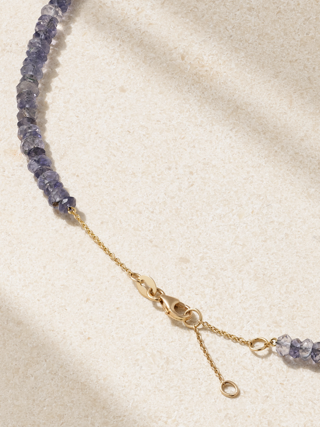 Diane Kordas Star 18-karat Gold, Iolite And Diamond Necklace In Gold