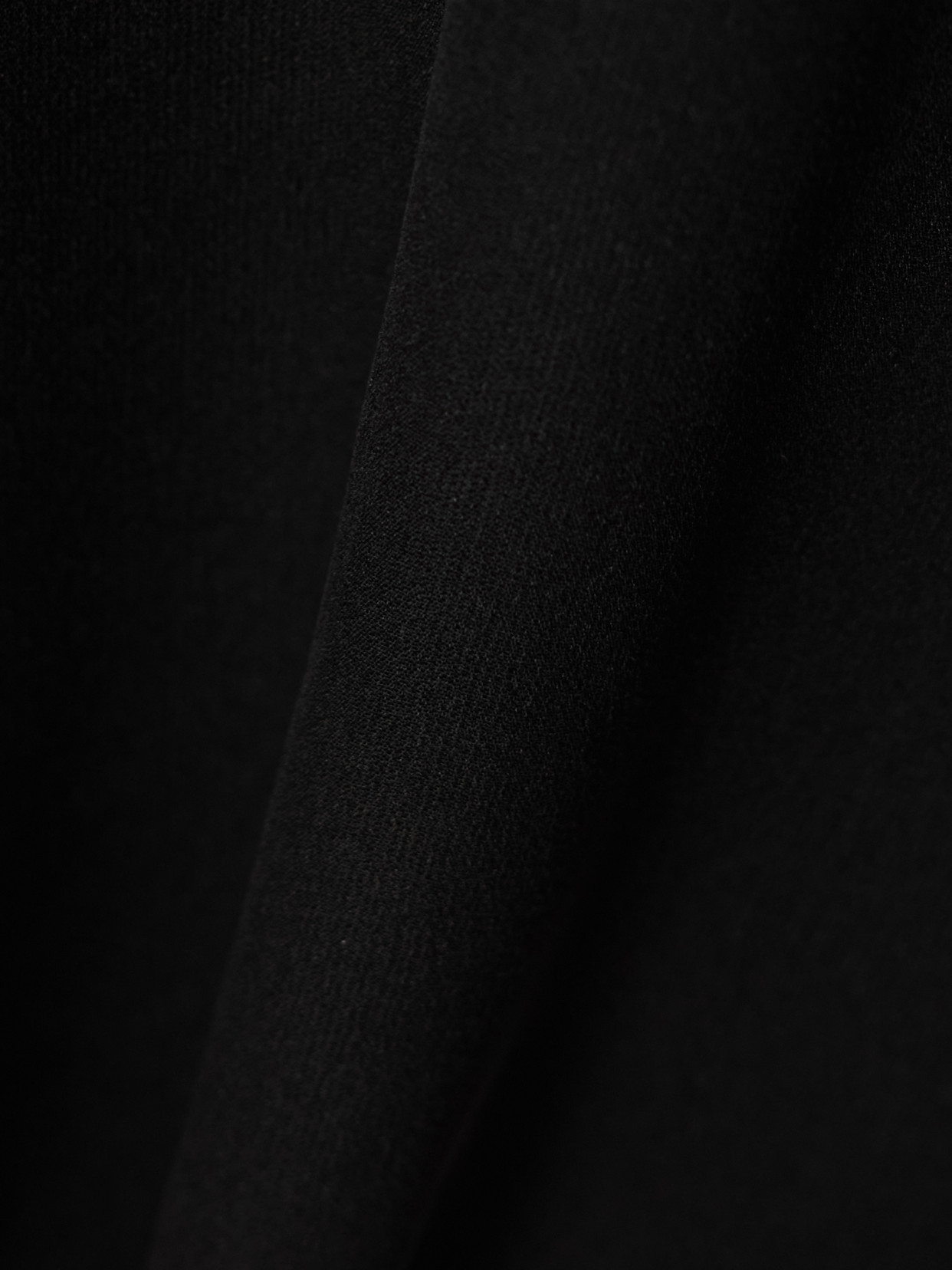 Veronica De Piante Alana Silk-georgette Blouse In Black