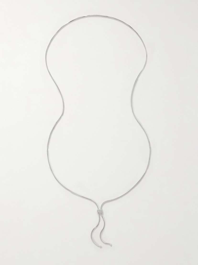 Loren Stewart Bolo Sterling Silver Necklace