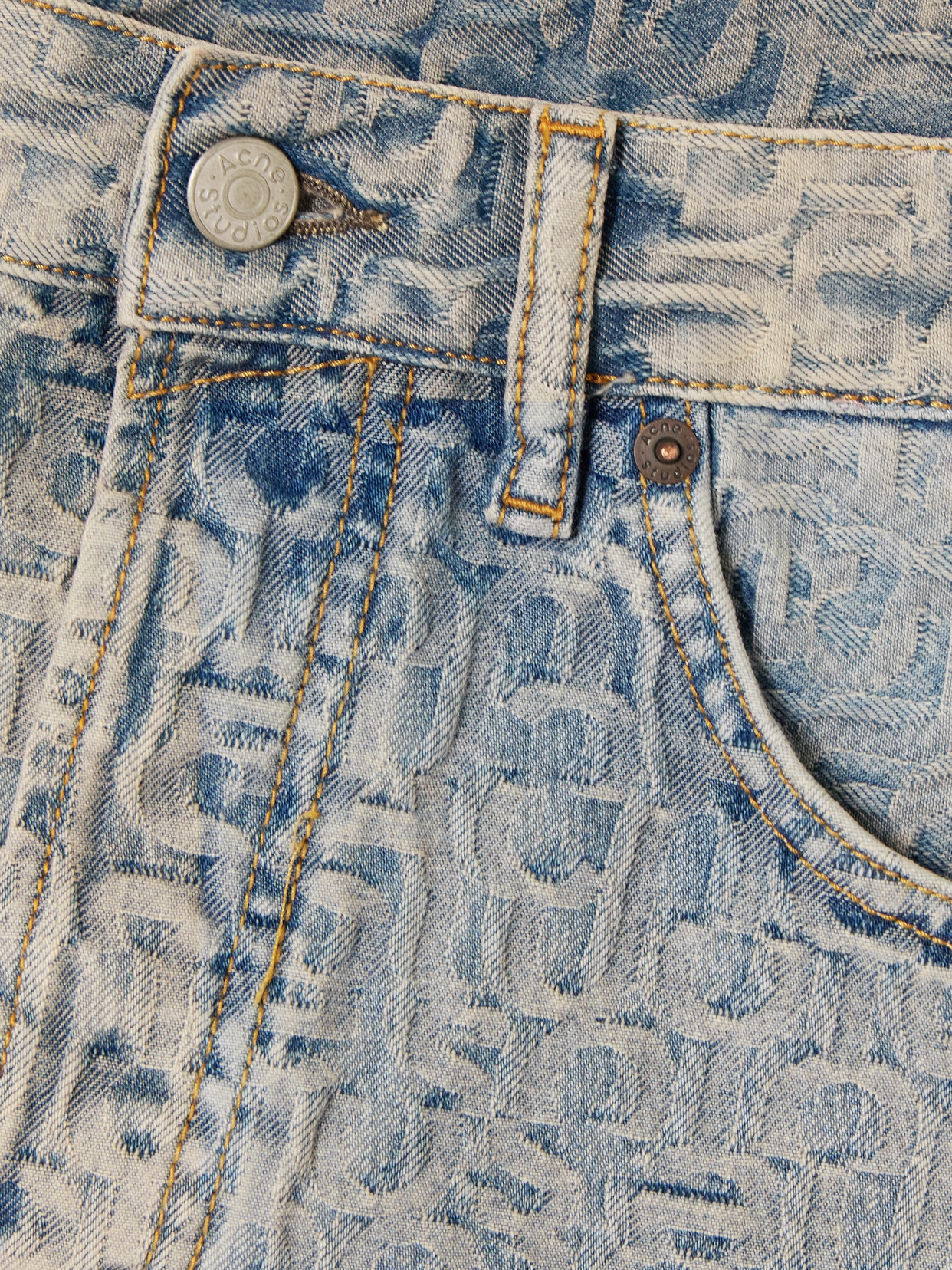 Denim-Jacquard Mini