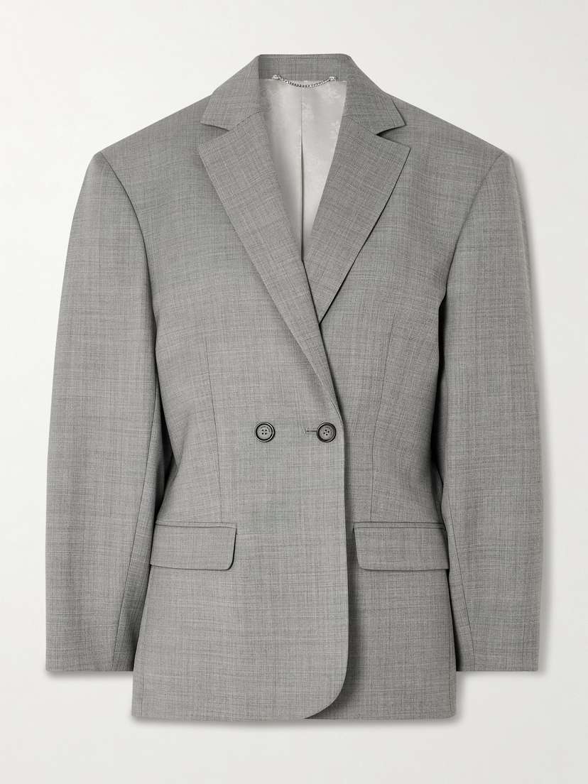 Magda Butrym Double-breasted Wool-blend Blazer