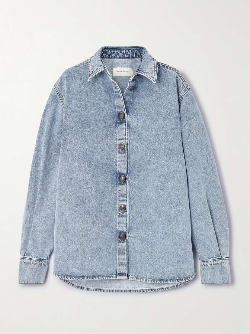 Magda Butrym Oversized Denim Shirt