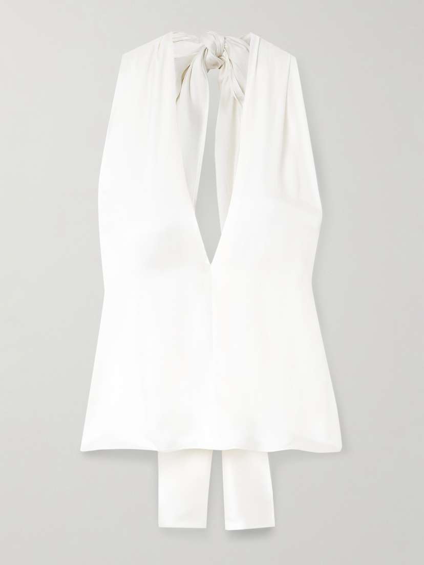 Magda Butrym Silk-satin Top