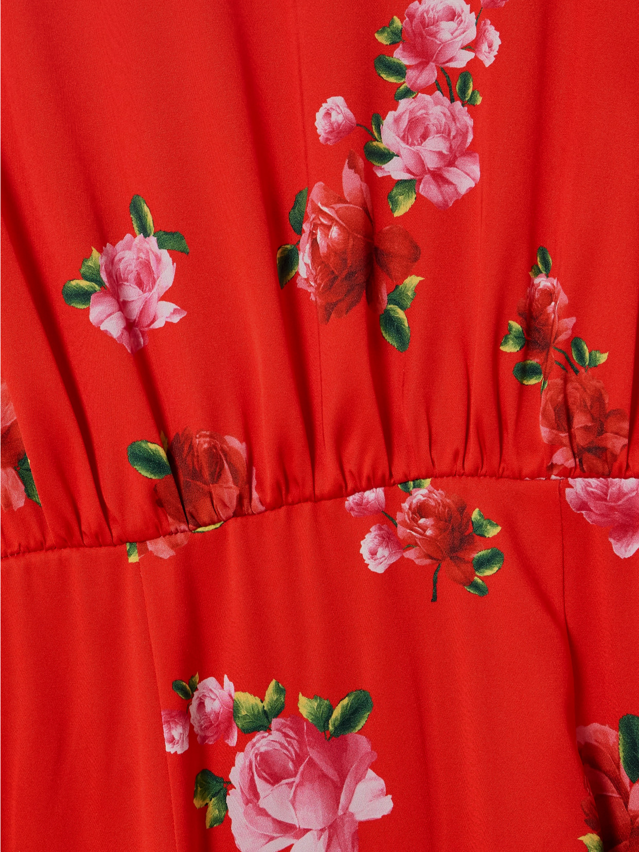 Magda Butrym Floral Silk Gown In Red