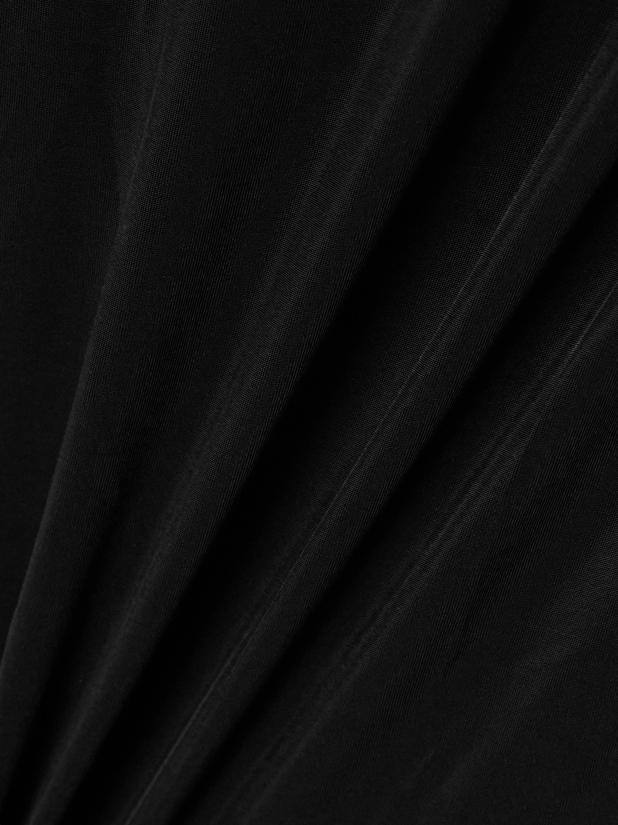 Balenciaga Strapless layered stretch-jersey dress