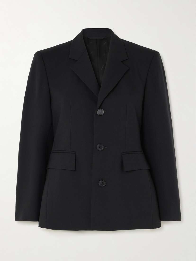 Balenciaga Soft Hourglass Cotton Blazer
