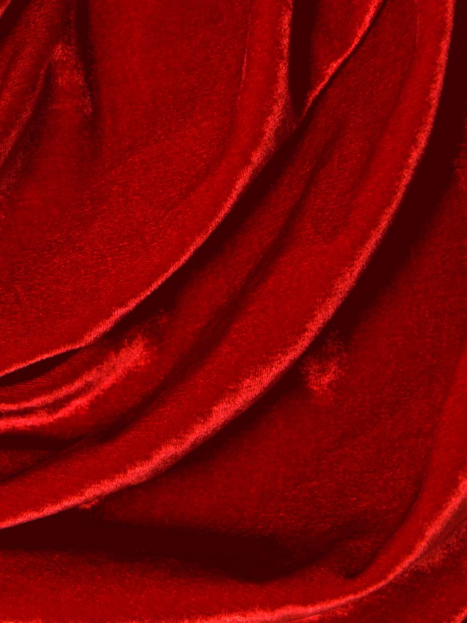 one-sleeve asymmetric velvet maxi dress