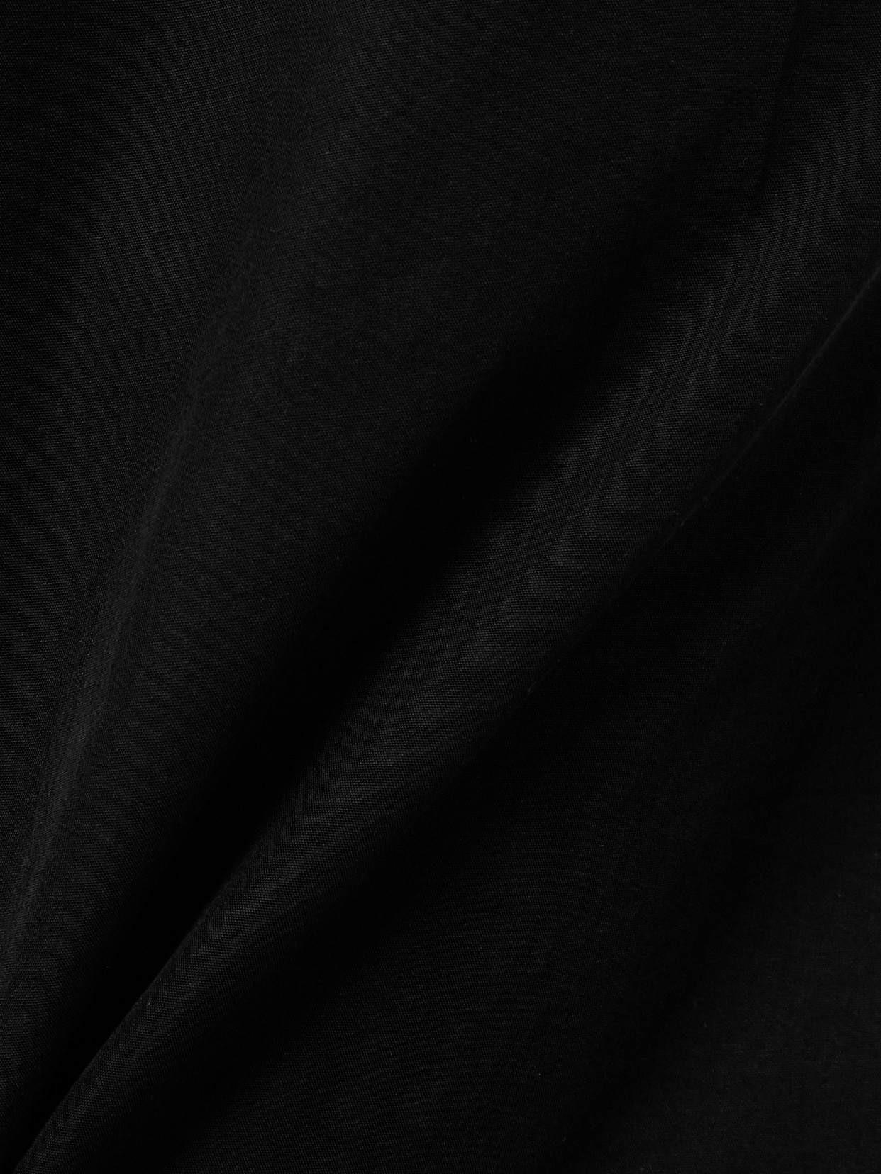 Balenciaga Lyocell-poplin Wide-leg Pants In Black